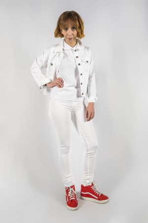 Pantalón chica pitillo licra