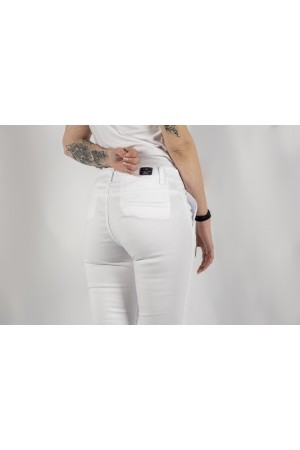 Pantalón tipo chino mujer