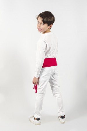 Pantalón pitillo licra niño