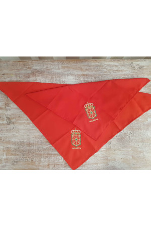 Pañuelo bordado navarra